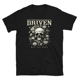 Driven Footwear/Apparel Floral Skull Short-Sleeve Unisex T-Shirt