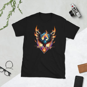 Driven phoenix "Rise from the Ashes" Short-Sleeve Unisex T-Shirt