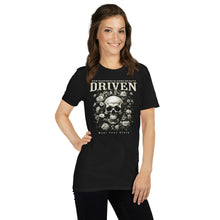 Load image into Gallery viewer, Driven Footwear/Apparel Floral Skull Short-Sleeve Unisex T-Shirt