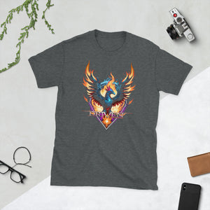 Driven phoenix "Rise from the Ashes" Short-Sleeve Unisex T-Shirt