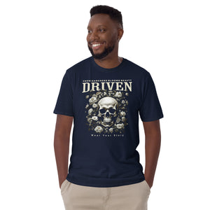 Driven Footwear/Apparel Floral Skull Short-Sleeve Unisex T-Shirt