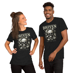 Driven Footwear/Apparel Floral Skull Unisex t-shirt