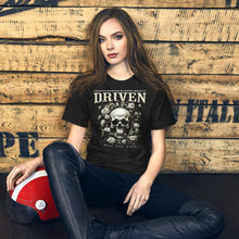 Load image into Gallery viewer, Driven Footwear/Apparel Floral Skull Unisex t-shirt