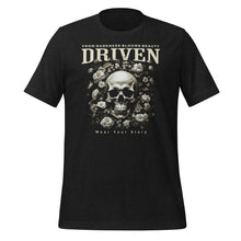 Load image into Gallery viewer, Driven Footwear/Apparel Floral Skull Unisex t-shirt