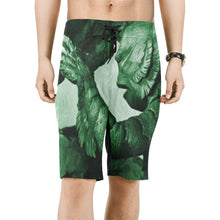 Load image into Gallery viewer, the creature green short Men&#39;s All Over Print Board Shorts (Model L16)