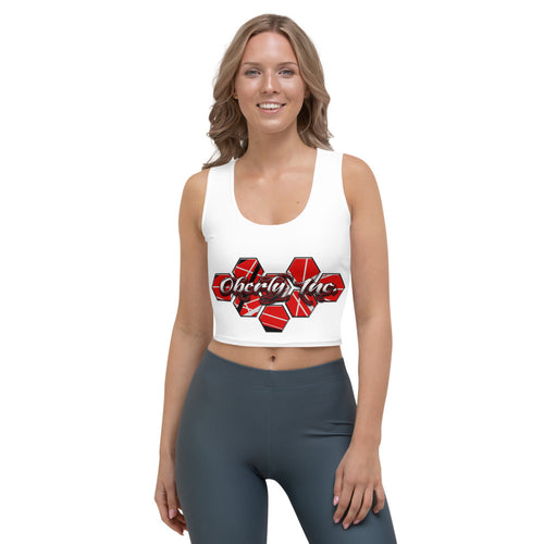 Oberly Inc VH hive logo Crop Top