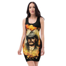 Load image into Gallery viewer, Oberly Inc &quot; Ace of Spades&quot; Sublimation Cut &amp; Sew Dress