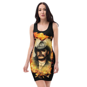 Oberly Inc " Ace of Spades" Sublimation Cut & Sew Dress