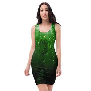 Oberly Inc "the Creature" Sublimation Cut & Sew Dress
