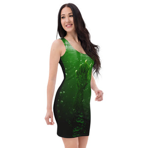 Oberly Inc "the Creature" Sublimation Cut & Sew Dress