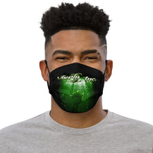Load image into Gallery viewer, Oberly Inc &quot;theCreatures&quot; logo Premium face mask