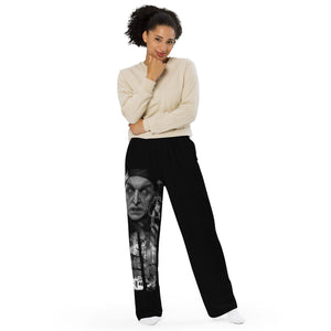 Oberly Inc Nosferatu All-over print unisex wide-leg pants