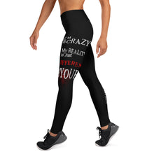 Load image into Gallery viewer, Driven Footwear I&#39;m not crazy Yoga Leggings