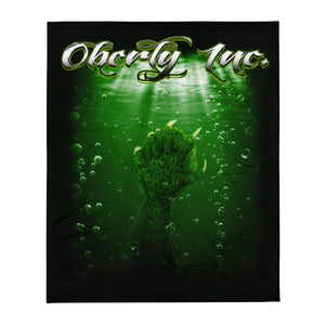 Oberly Inc "the Creature" Throw Blanket