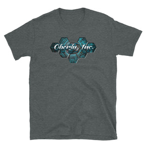 Oberly Inc Nano Hive blue logo Short-Sleeve Unisex T-Shirt